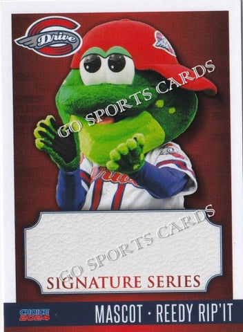 2024 Greenville Drive Reedy Rip It Mascot