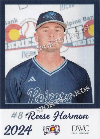 2024 Iowa Western Reivers JUCO Reese Harmon