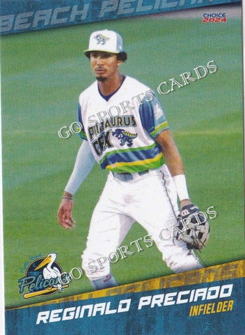 2024 Myrtle Beach Pelicans Reginald Preciado