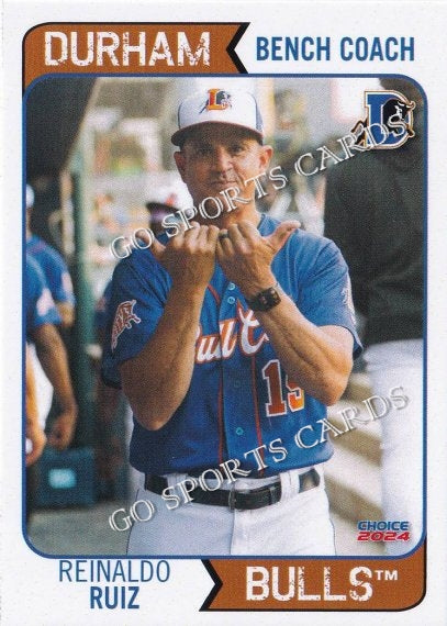 2024 Durham Bulls Reinaldo Ruiz