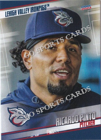2024 Lehigh Valley IronPigs Ricardo Pinto