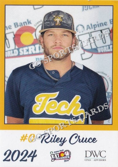 2024 Florence Darlington Technical College Stingers JUCO Riley Cruce