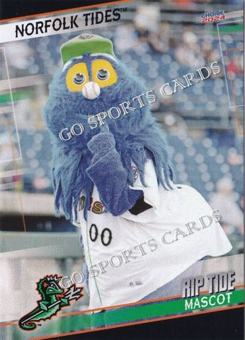 2024 Norfolk Tides Rip Tide Mascot