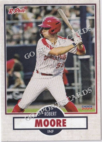 2024 Reading Fightin Phils 3rd Robert Moore