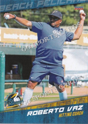 2024 Myrtle Beach Pelicans Roberto Vaz