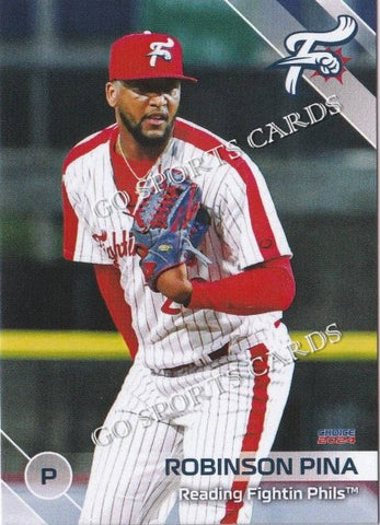 2024 Reading Fightin Phils 2nd Robinson Pina
