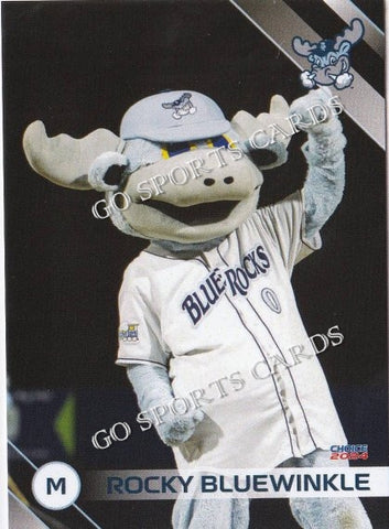 2024 Wilmington Blue Rocks Rocky Bluewinkle Mascot