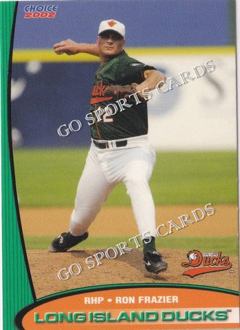 2002 Long Island Ducks Ron Frazier
