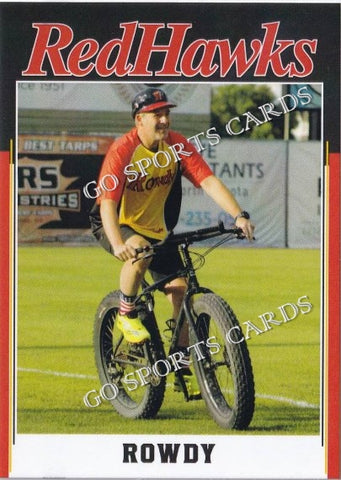 2023 Fargo Moorhead RedHawks Rowdy Mascot
