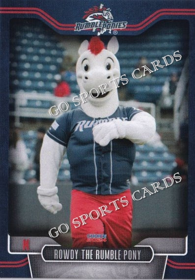 2024 Binghamton Rumble Ponies Rowdy The Rumble Pony