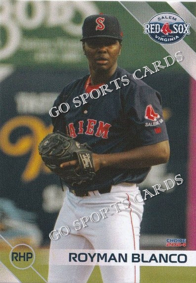 2024 Salem Red Sox Royman Blanco