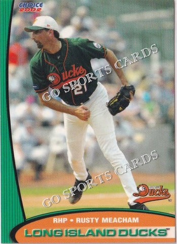 2002 Long Island Ducks Rusty Meacham