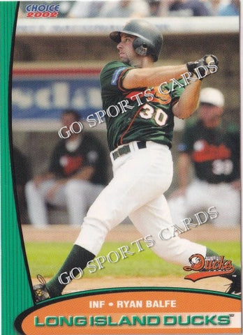 2002 Long Island Ducks Ryan Balfe