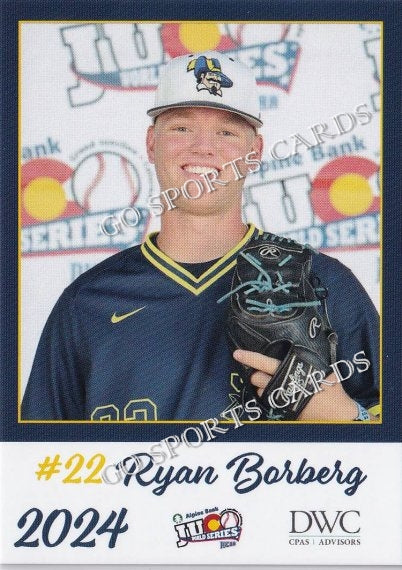 2024 Johnson County Community College Cavaliers JUCO Ryan Borberg