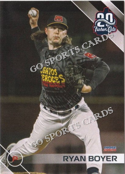 2024 New Hampshire Fisher Cats Ryan Boyer