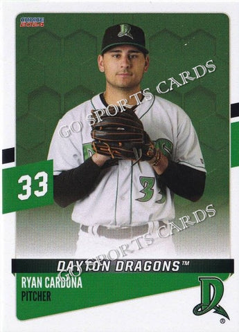 2024 Dayton Dragons Ryan Cardona