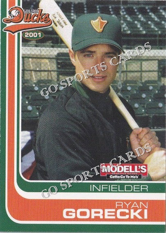 2001 Long Island Ducks Ryan Gorecki