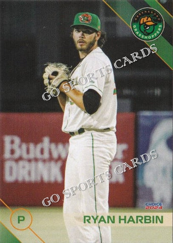 2024 Greensboro Grasshoppers Ryan Harbin