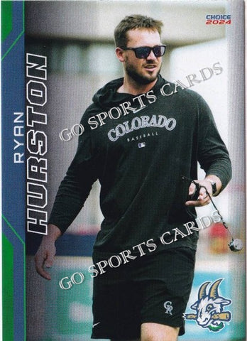 2024 Hartford Yard Goats Ryan Hurston