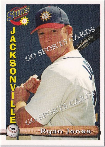 1999 Jacksonville Suns Ryan Jones