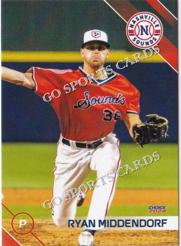 2024 Nashville Sounds Ryan Middendorf