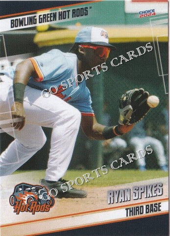 2024 Bowling Green Hot Rods Ryan Spikes