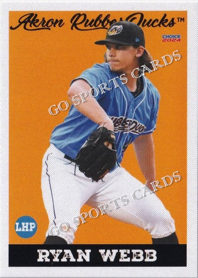2024 Akron RubberDucks Ryan Webb