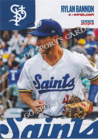 2024 St Paul Saints Rylan Bannon