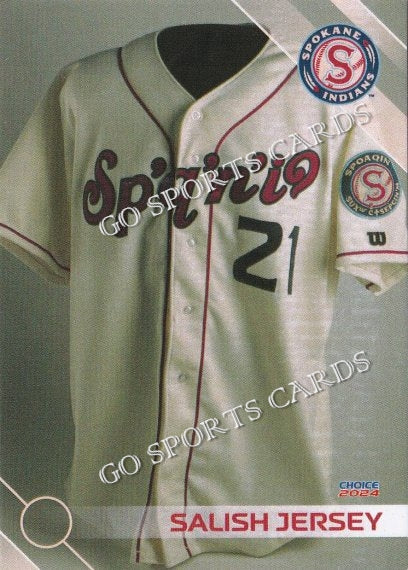 2024 Spokane Indians Salish Jersey