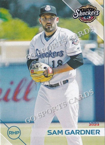 2024 Biloxi Shuckers Sam Gardner