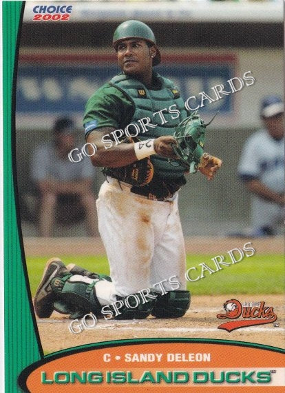 2002 Long Island Ducks Sandy DeLeon