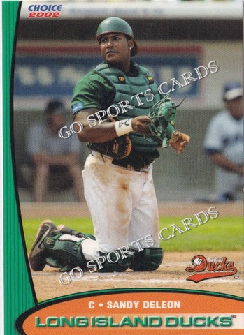 2002 Long Island Ducks Sandy DeLeon