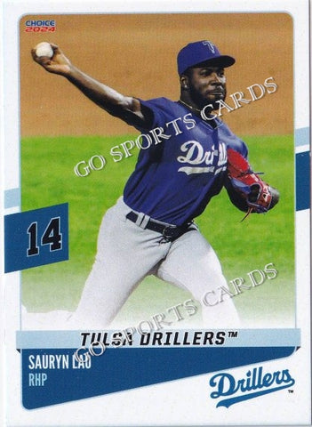2024 Tulsa Drillers Sauryn Lao