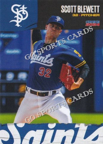 2024 St Paul Saints Scott Blewett