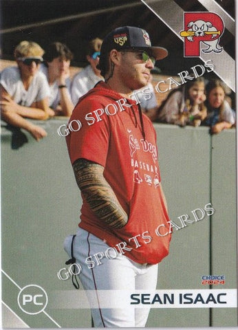 2024 Portland Sea Dogs Sean Isaac