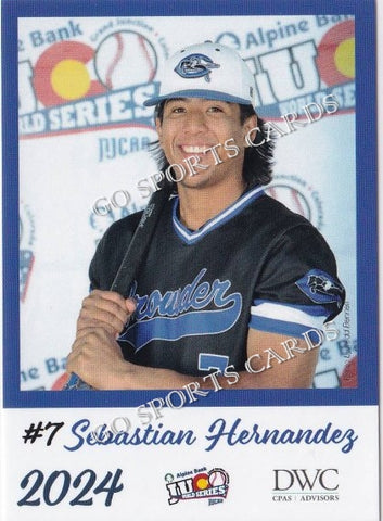 2024 Crowder College Roughriders JUCO Sebastian Hernandez