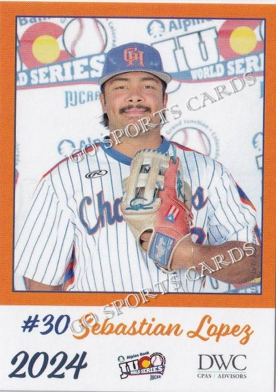 2024 Georgia Highlands College Chargers JUCO Sebastian Lopez