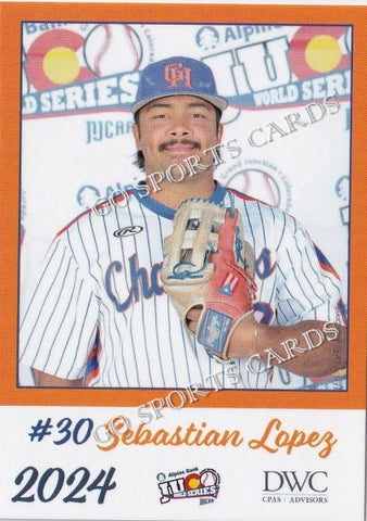 2024 Georgia Highlands College Chargers JUCO Sebastian Lopez