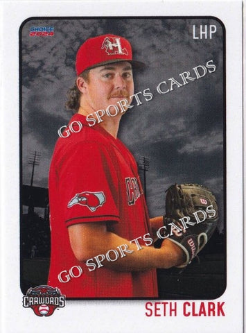 2024 Hickory Crawdads 1st Seth Clark