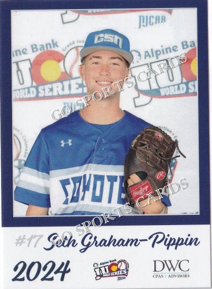 2024 College of Southern Nevada Coyotes JUCO Seth Graham Pippin