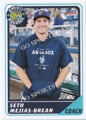 2024 Everett AquaSox Seth Mejias Brean