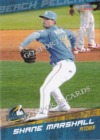 2024 Myrtle Beach Pelicans Shane Marshall