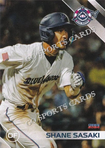 2024 Pensacola Blue Wahoos Shane Sasaki