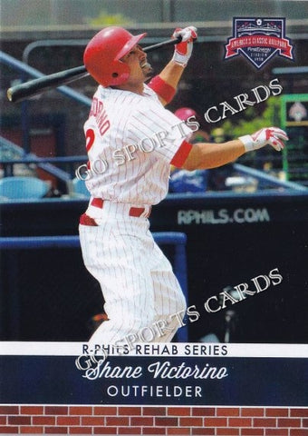 2019 Reading Fightin Phils Rehab Series Shane Victorino