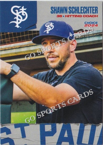 2024 St Paul Saints Shawn Schlechter
