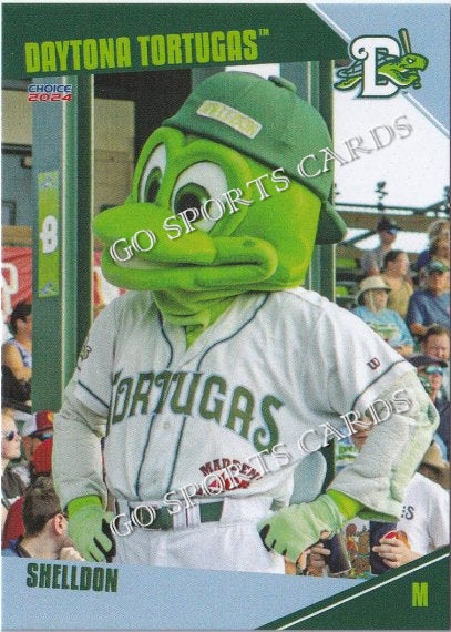 2024 Daytona Tortugas Shelldon Mascot
