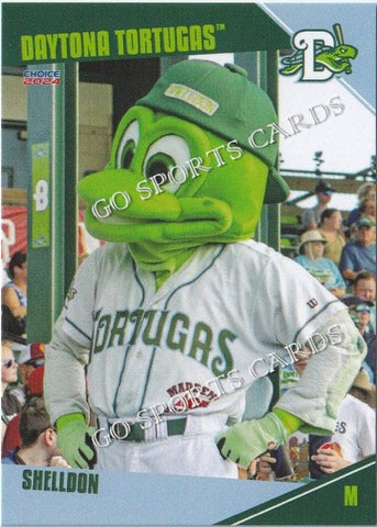 2024 Daytona Tortugas Shelldon Mascot