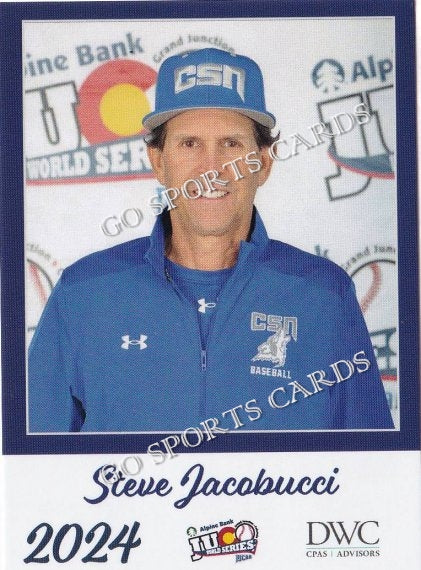 2024 College of Southern Nevada Coyotes JUCO Steve Jacobucci