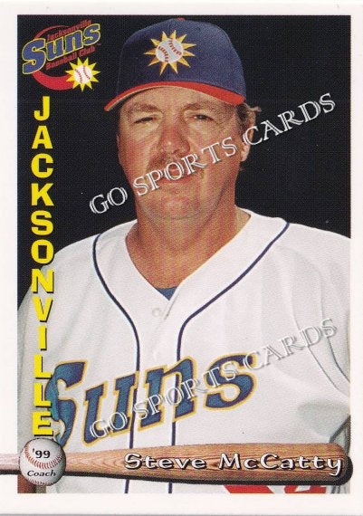 1999 Jacksonville Suns Steve McCatty