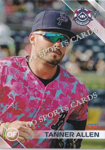 2024 Pensacola Blue Wahoos Tanner Allen